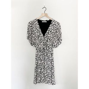 Abercrombie & Fitch Button-Up Tie-Front Dress